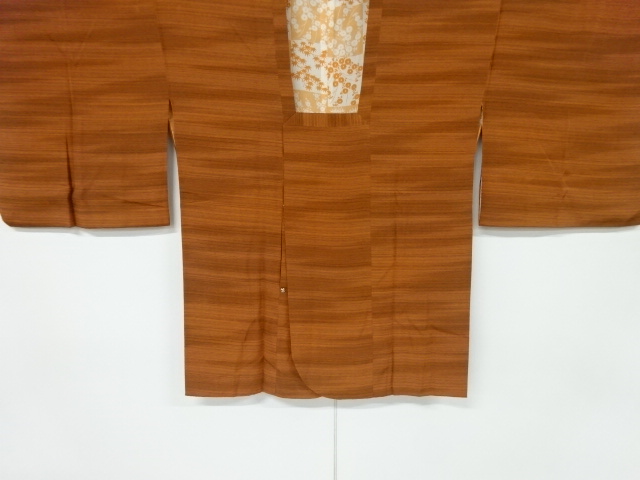 リサイクル　横段模様道行コート